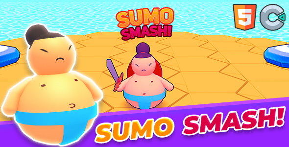 [Download] Sumo Smash! – HTML5 Game – Construct 3 
