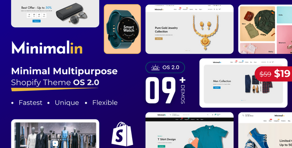 [Download] Minimalin – Minimal Multipurpose Shopify Theme OS 2.0 