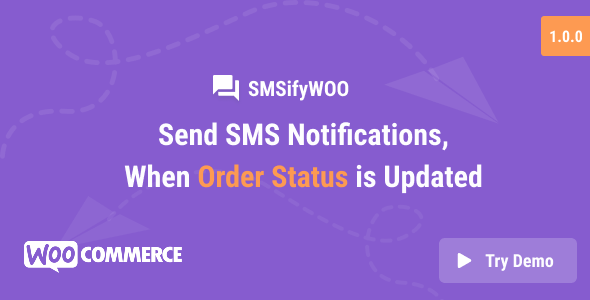 [Download] SMSifyWoo – Send SMS Notification For WooCommerce 