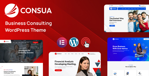 [Download] Consua – Business Consulting WordPress Theme 