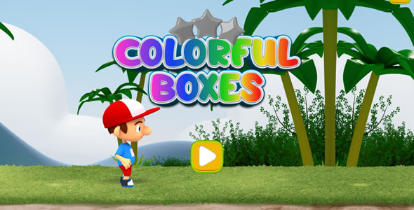 [Download] Colorful Boxes – Educational Game – Construct 3 HTML5 