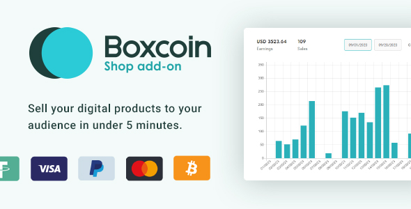 [Download] Shop eCommerce – Sell Digital Products – Boxcoin Addon 