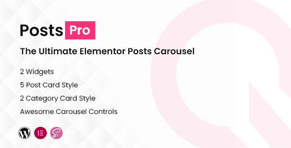 [Download] PostsPro – Elementor Posts Carousel 