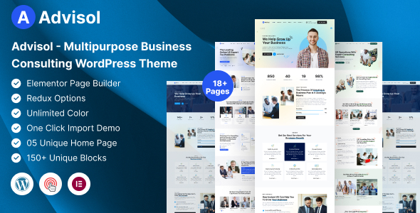 [Download] Advisol – Business Consulting WordPress Theme 