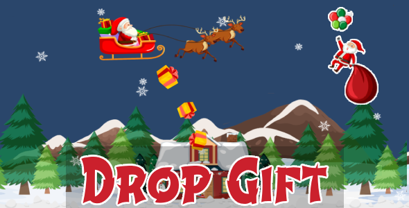 [Download] Santa Delivered Gift || Santa Drop Gift || HTML 5 || Construct Game 