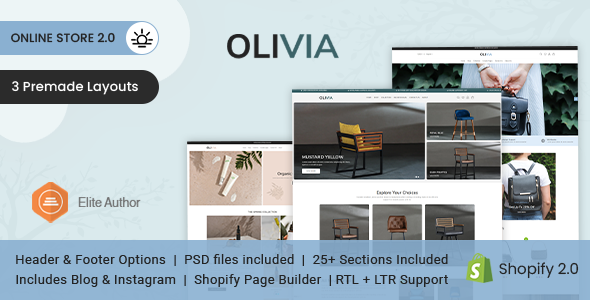 [Download] Olivia – Shopify Multi Purpose Theme 