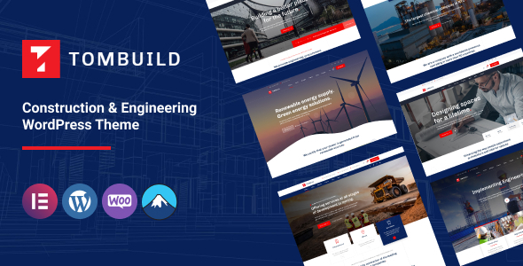[Download] Tombuild – Construction & Engineering WordPress Theme 