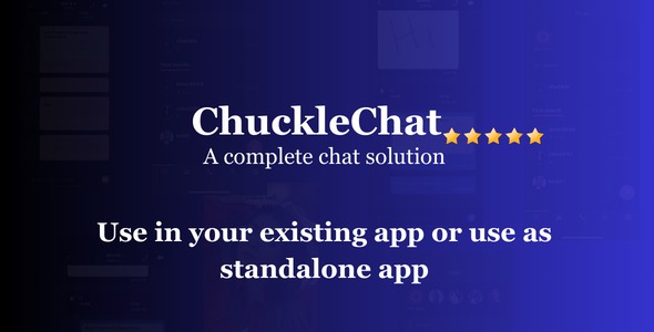 [Download] ChuckleChat – A complete Chat messenger, nodejs chat, story, audio/video call 