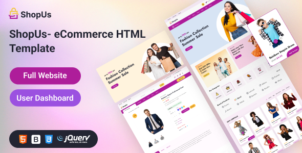 Nulled Shopus – Fashion eCommerce Template free download