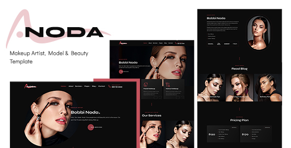 [Download] Noda – Makeup Artist, Model & Beauty Template 