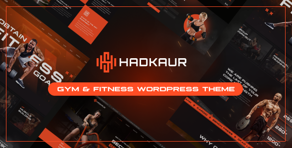 [Download] Hadkaur – Fitness and Gym WordPress Theme 