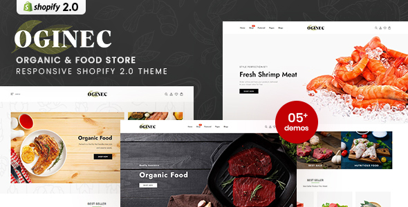 [Download] Oginec – Organic & Food Store Shopify 2.0 Theme 
