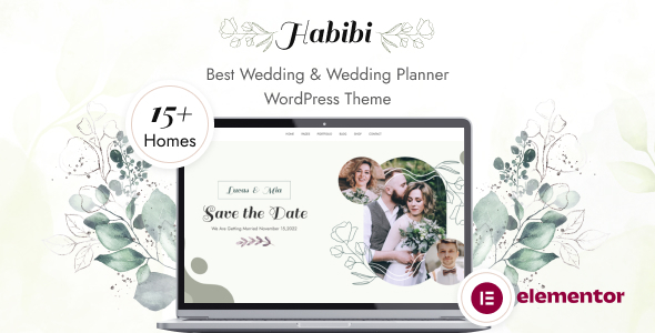 [Download] Habibi – Wedding & Wedding Planner WordPress Theme 