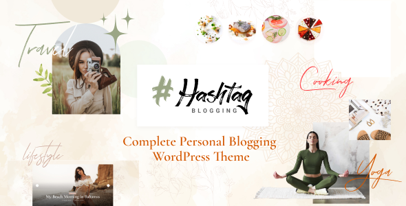 [Download] Hashtag – Personal Blog WordPress Theme 