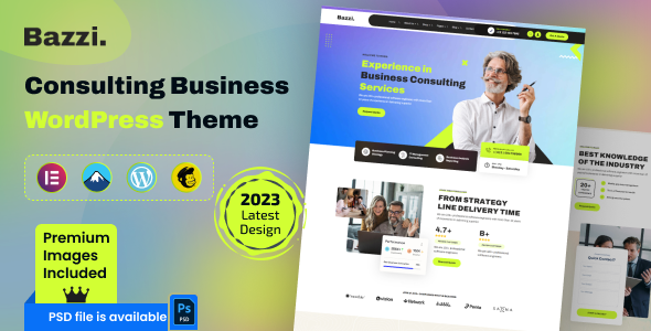 [Download] Bazzi – Consulting Business WordPress Theme 