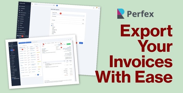 [Download] XML Toolkit With E-Invoice export for Perfex CRM. 