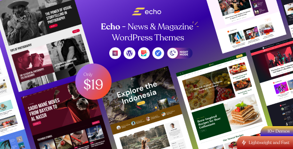 [Download] Echo – News Magazine WordPress Theme 
