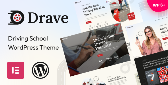 [Download] Drave – Driving School WordPress Theme 