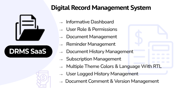 [Download] DRMS SaaS – Digital Record Management System 