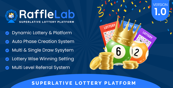 [Download] RaffleLab – Superlative Lottery Platform 