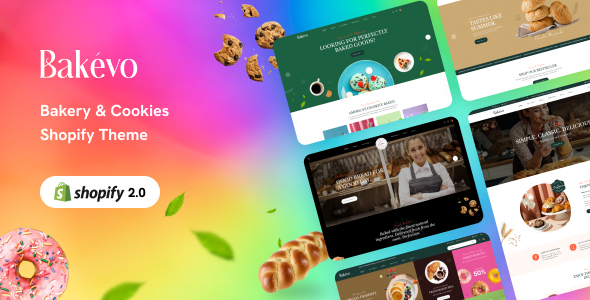 [Download] Bakevo – Bakery & Cookies  Shopify Theme 