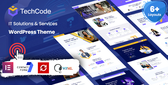 [Download] Techcode – IT Solutions and Services WordPress Theme 
