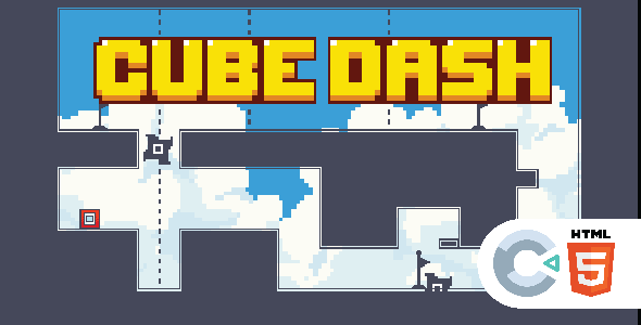 [Download] Cube Dash – HTML5 – Construct 3 