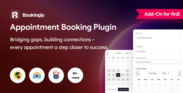 [Download] Bookingly – Appointment Booking Plugin For WooCommerce & RnB 