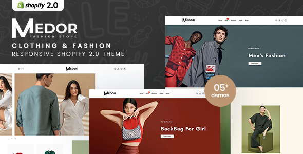 [Download] Medor – Clothing & Fashion Shopify 2.0 Theme 