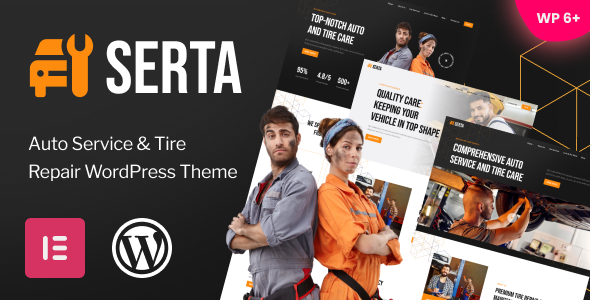 [Download] Serta – Auto Service & Tire Repair WordPress Theme 