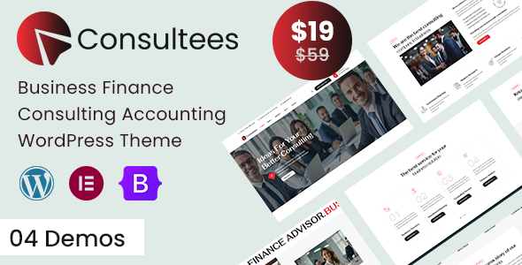 [Download] Consultees – Business Finance Consulting WordPress Theme 