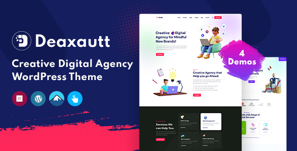 [Download] Deaxautt – Digital Marketing & Agency WordPress Theme 