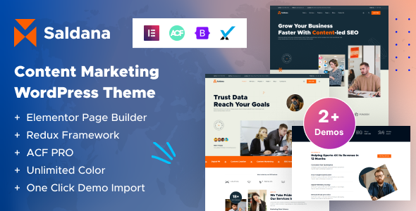 [Download] Saldana – Content Marketing Services WordPress Theme 