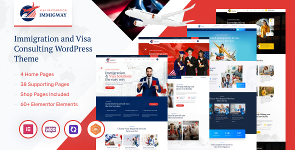 [Download] Immigway – Immigration and Visa Consulting WordPress Theme 