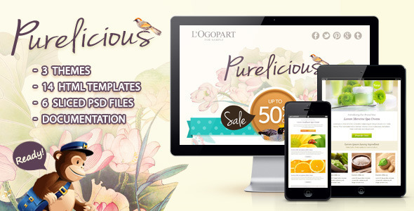 Download Purelicious Email Template Nulled 