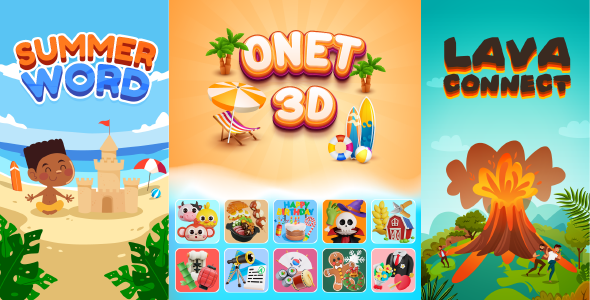 [Download] 3 Premium Games in 1 – Pack 5 HTML5, Construct 3 