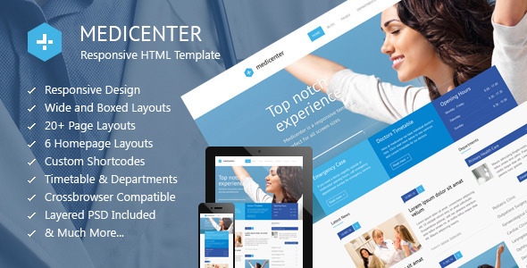 Download MediCenter – Health Medical Clinic Template Nulled 