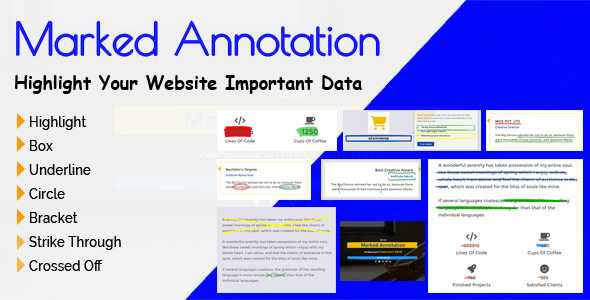 [Download] Marked Annotation – Highlight Your Website Important Data 