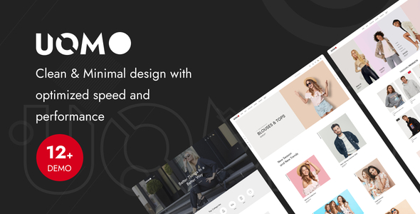 Nulled Uomo eCommerce HTML Template free download
