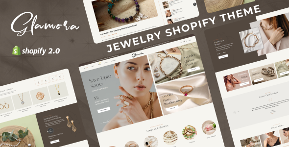 Nulled Glamora – Modern Jewelry Store Theme free download