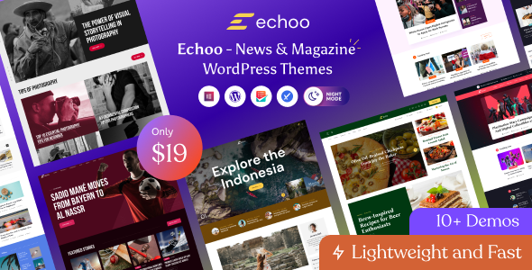 Nulled Echoo – News Magazine WordPress Theme free download