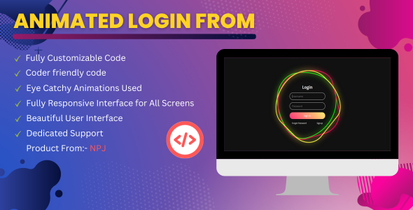 [Download] Animated Login Form 