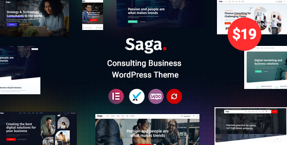 [Download] Saga – Business Consulting WordPress Theme 