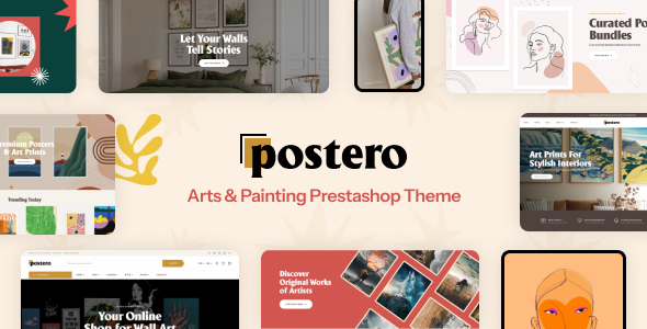 [Download] Leo Postero – Arts & Painting Prestashop Theme 