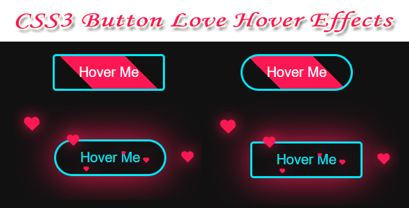 [Download] CSS3 Button Love Hover Effects 