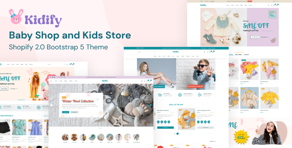 Nulled Kidify – Baby Shop and Kids Store Shopify 2.0 Theme – RTL Support free download