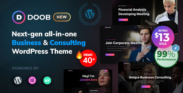 [Download] Doob – Business & Consulting WordPress Theme 
