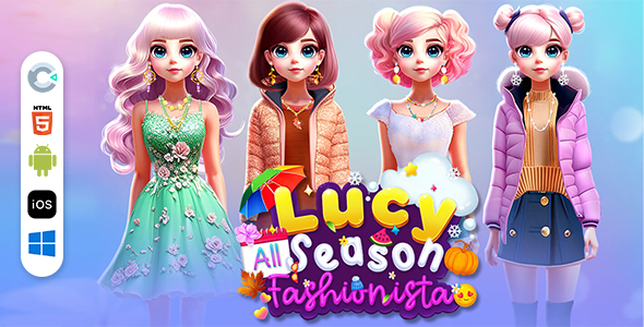 Download Lucy All Season Fashionista [ Construct 3 , HTML5] Nulled