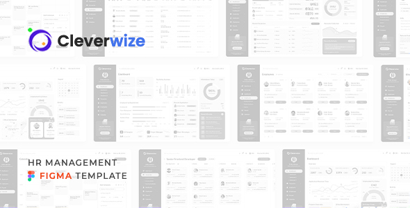[Download] Cleverwise – HR Management Dashboard for Figma 