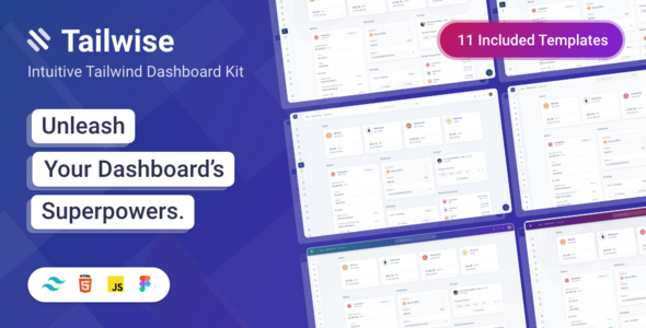 Nulled Tailwise – HTML Admin Dashboard Template free download